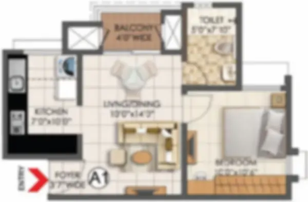 Godrej Tiara Floor Plan